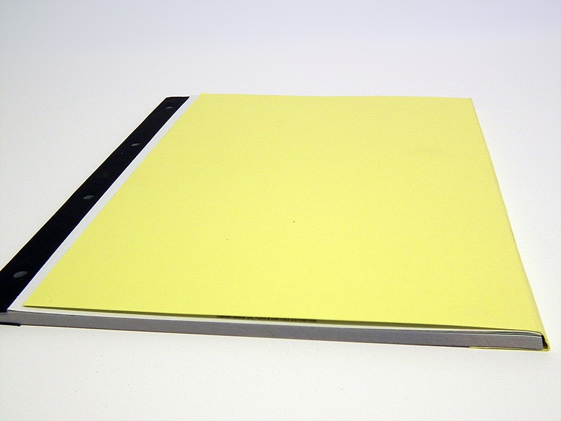 SD-Block mit umgehängten Schreibschutz als Deckblatt