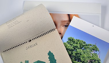 Buchbinderei für Kalender